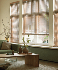 Wood blinds